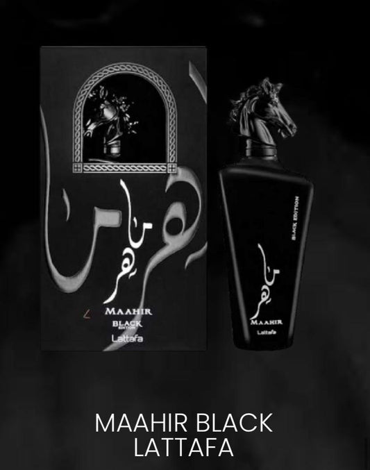 MAAHIR BLACK LATTAFA 100ML